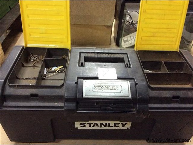 Werkkoffer stanley + inhoud - afbeelding 4 van  4