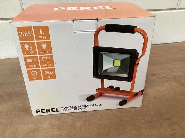 Werklamp 20w oplaadbaar (2x) - afbeelding 1 van  2