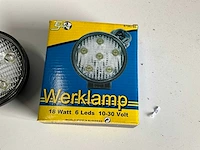 Werklamp/ lamp voor op auto (6x) - afbeelding 3 van  4