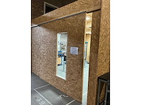 Werkplaats 28m3 demontabel v.v. schuifdeur en verlichting - afbeelding 3 van  7