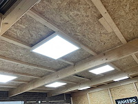 Werkplaats 28m3 demontabel v.v. schuifdeur en verlichting - afbeelding 4 van  7