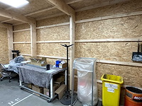 Werkplaats 28m3 demontabel v.v. schuifdeur en verlichting - afbeelding 6 van  7