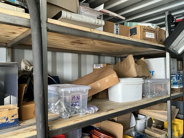 Werkplaats container (met inhoud) - afbeelding 6 van  23