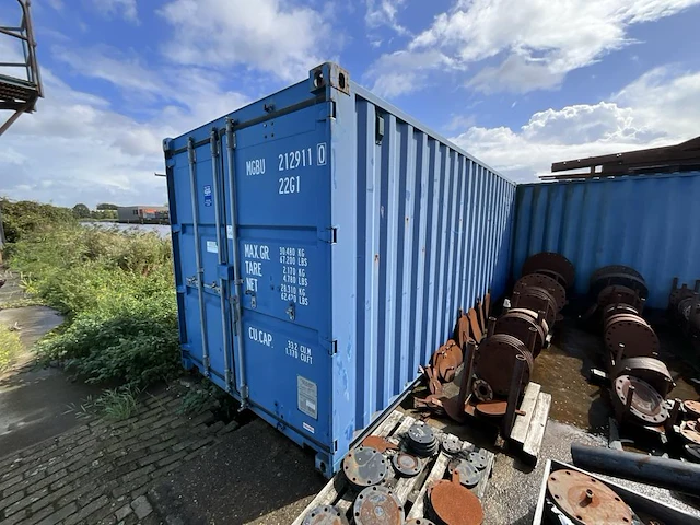 Werkplaats container (met inhoud) - afbeelding 1 van  23