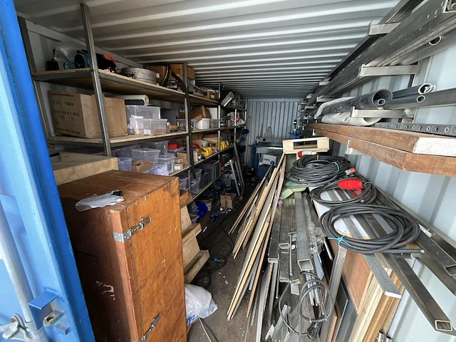 Werkplaats container (met inhoud) - afbeelding 19 van  23
