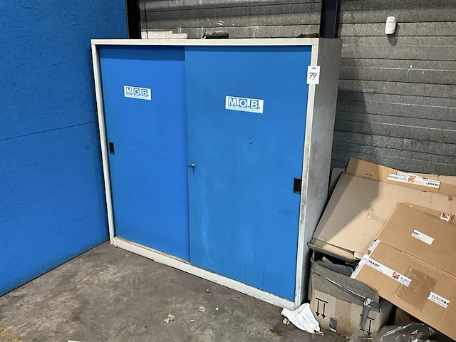 Werkplaats kast (met inhoud) - afbeelding 1 van  6