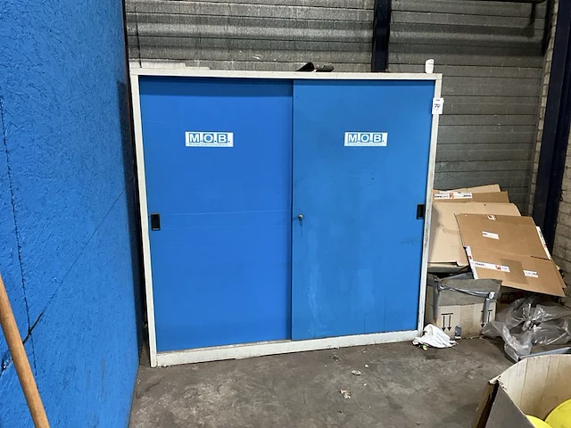 Werkplaats kast (met inhoud) - afbeelding 2 van  6
