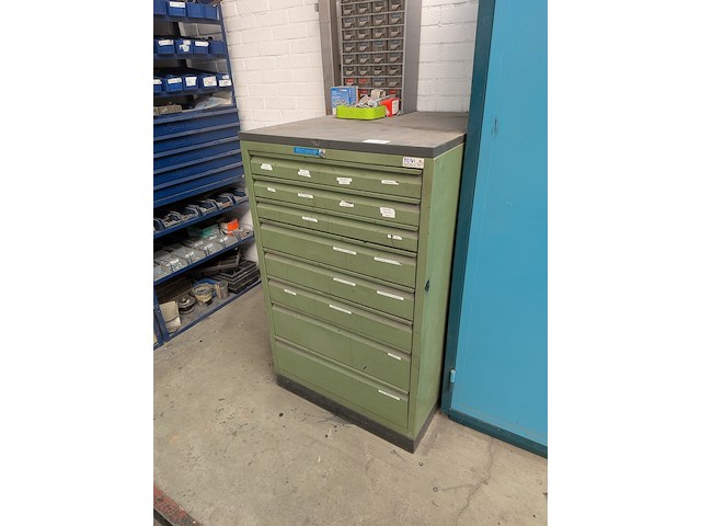 Werkplaats ladekast met inhoud - afbeelding 9 van  16