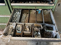 Werkplaats ladenkast met inhoud (2x) - afbeelding 4 van  7