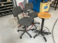 Werkplaats stoel (4x)