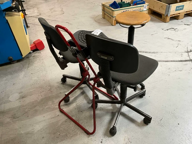 Werkplaats stoel (4x) - afbeelding 4 van  4