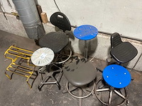 Werkplaats stoelen (6x) - afbeelding 2 van  2