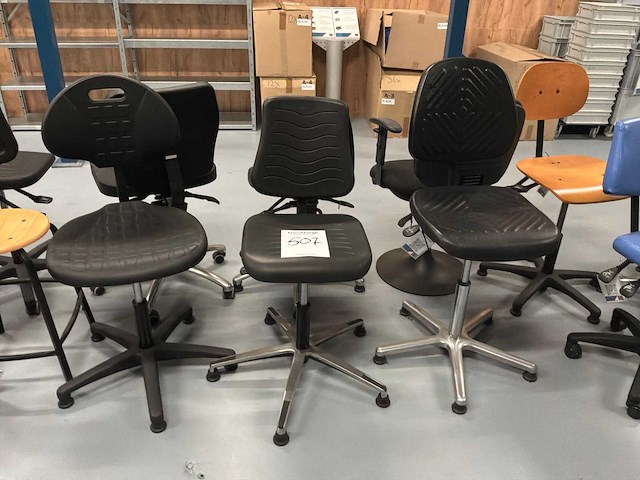 Werkplaats stoelen en krukjes (25x) - afbeelding 5 van  10