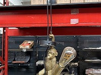 Werkplaats trolley verrijdbaar met design lamp - afbeelding 2 van  5