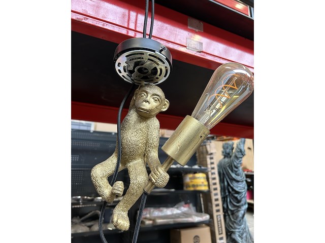 Werkplaats trolley verrijdbaar met design lamp - afbeelding 3 van  5