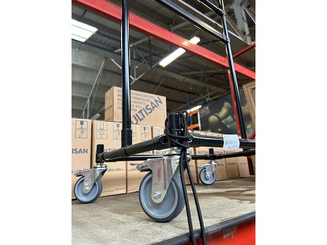 Werkplaats trolley verrijdbaar met design lamp - afbeelding 4 van  5