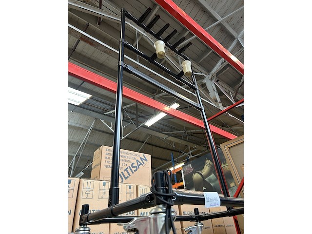 Werkplaats trolley verrijdbaar met design lamp - afbeelding 5 van  5