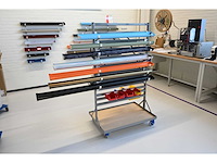 Werkplaats trolley voorzien van 14-delig ophangsysteem met inhoud perpendicular - afbeelding 1 van  6