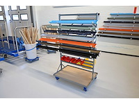 Werkplaats trolley voorzien van 14-delig ophangsysteem met inhoud perpendicular - afbeelding 2 van  6