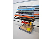 Werkplaats trolley voorzien van 14-delig ophangsysteem met inhoud perpendicular - afbeelding 6 van  6