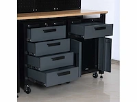 Werkplaatsinrichting - werkbank met wandkasten, werkplaatskasten, 2 opbergkasten - afbeelding 2 van  9