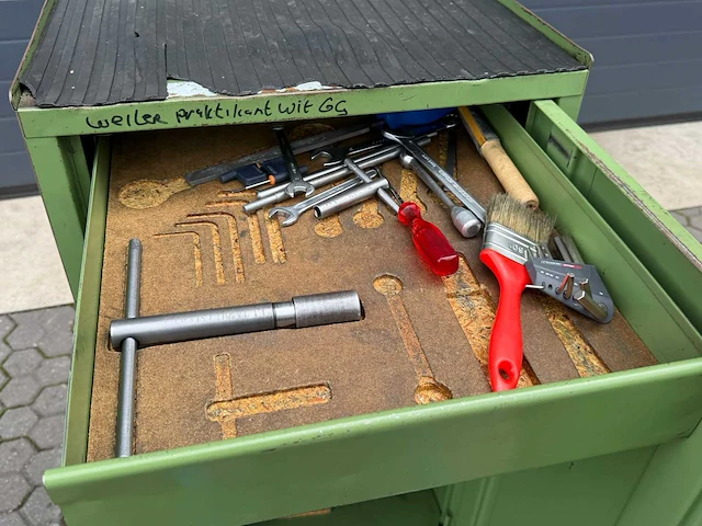 Werkplaatskast - draaibank gereedschap - afbeelding 6 van  6
