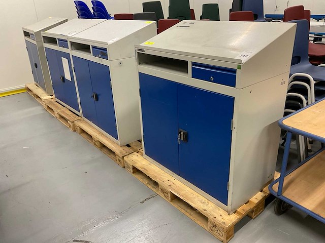 Werkplaatskast (4x) - afbeelding 1 van  5