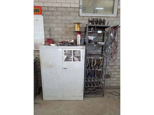 Werkplaatskast en materiaalstelling - afbeelding 1 van  10