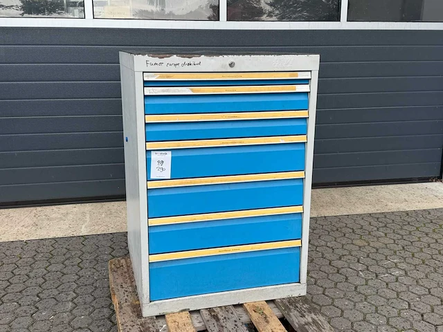 Werkplaatskast incl. draaibank toebehoren - afbeelding 1 van  9