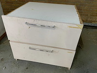 Werkplaatskast inclusief diverse inhoud (2x) - afbeelding 4 van  6