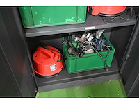 Werkplaatskast inclusief inhoud (elektrische) gereedschappen en werkplaatsinventaris - afbeelding 5 van  6