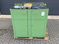 Werkplaatskast inclusief modelbouw