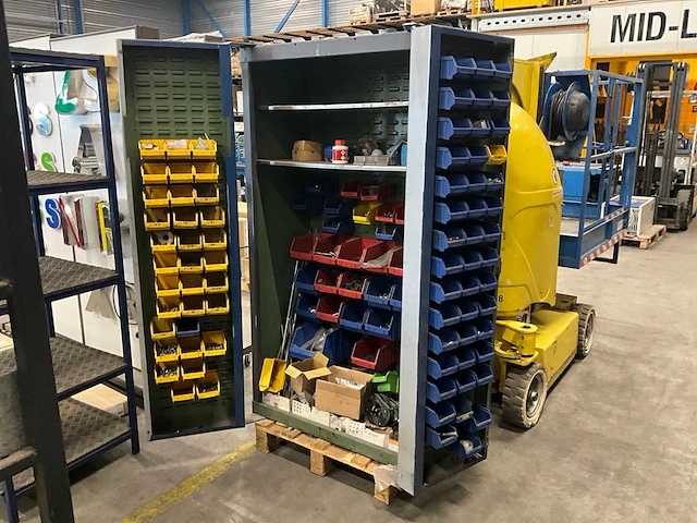 Werkplaatskast / magazijnbakken opslagkast - afbeelding 2 van  5