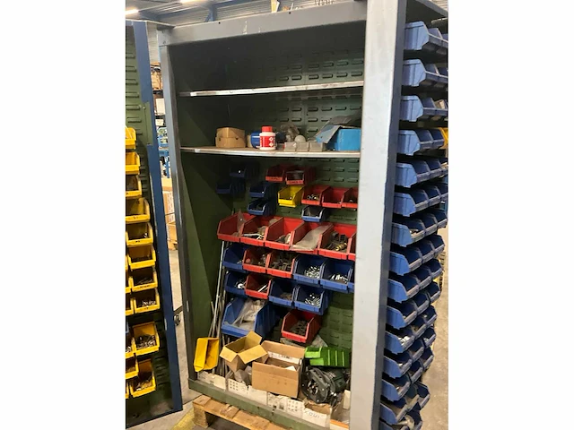 Werkplaatskast / magazijnbakken opslagkast - afbeelding 3 van  5