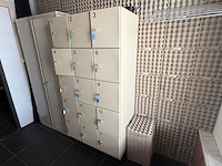 Werkplaatskast met 15-deurs locker - afbeelding 3 van  7