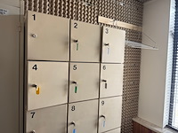 Werkplaatskast met 15-deurs locker - afbeelding 4 van  7