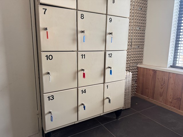 Werkplaatskast met 15-deurs locker - afbeelding 5 van  7