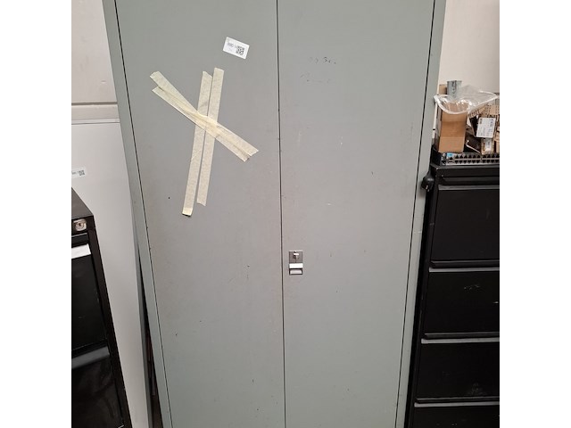 Werkplaatskast met 2x hangmapkast - afbeelding 3 van  4