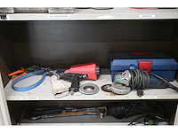 Werkplaatskast met diverse (elektrische) gereedschappen - afbeelding 3 van  5