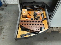 Werkplaatskast met inhoud - afbeelding 2 van  8