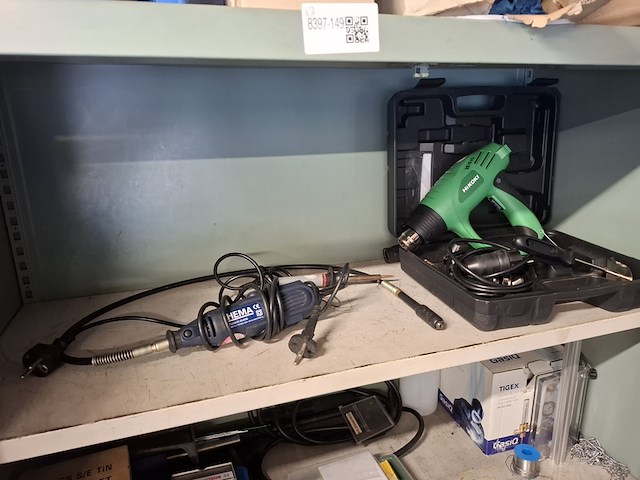 Werkplaatskast met inhoud - afbeelding 8 van  13