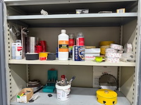 Werkplaatskast met inhoud - afbeelding 4 van  6