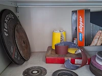 Werkplaatskast met inhoud - afbeelding 4 van  10