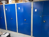 Werkplaatskast met inhoud. - afbeelding 1 van  12