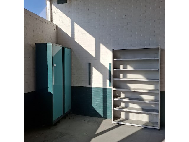 Werkplaatskast met stelling - afbeelding 1 van  6