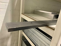 Werkplaatskast voorzien van (rvs, aluminium, kunststof ) voorraad - afbeelding 6 van  10