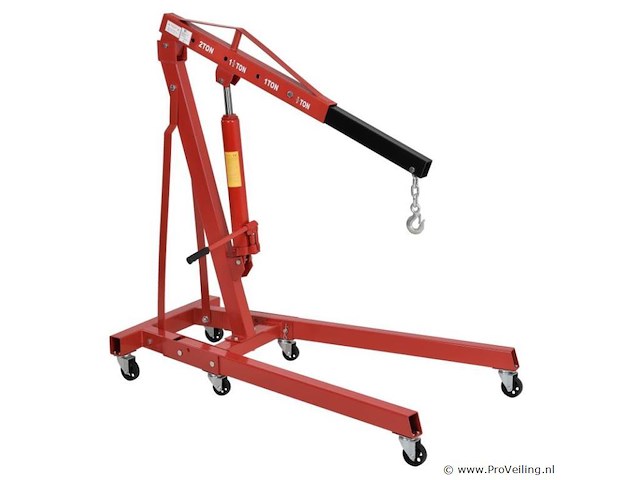 Werkplaatskraan hydraulisch max. 2000 kg - afbeelding 1 van  8