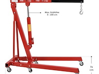 Werkplaatskraan hydraulisch max. 2000 kg - afbeelding 8 van  8