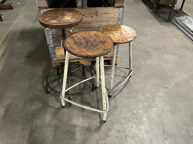 Werkplaatskruk (3x) - afbeelding 1 van  3