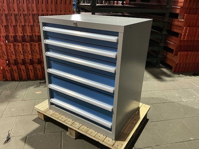 Werkplaatsmeubilair ladenkast (2x) - afbeelding 1 van  3